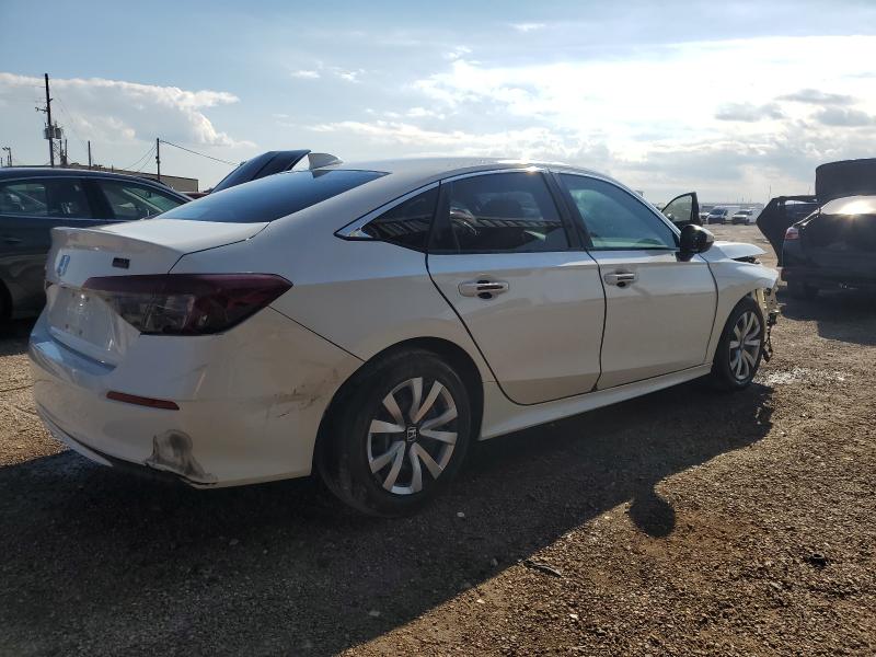 2HGFE2F20SH570936 - 2025 HONDA CIVIC LX Biały zdjęcie 3