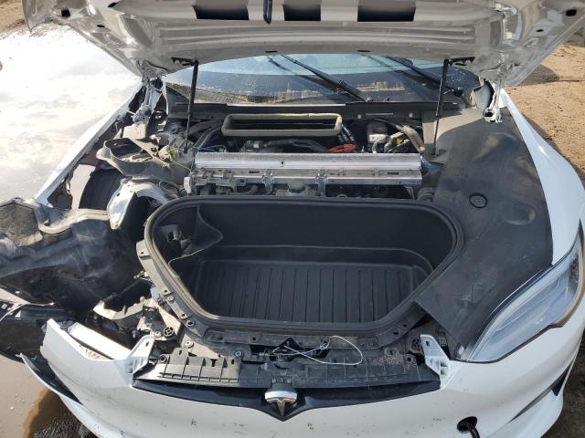5YJSA1E56NF460725 - 2022 TESLA MODEL S თეთრი ფოტო 11