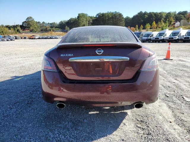 1N4AA5AP4EC482090 - 2014 NISSAN MAXIMA S MAROON photo 6