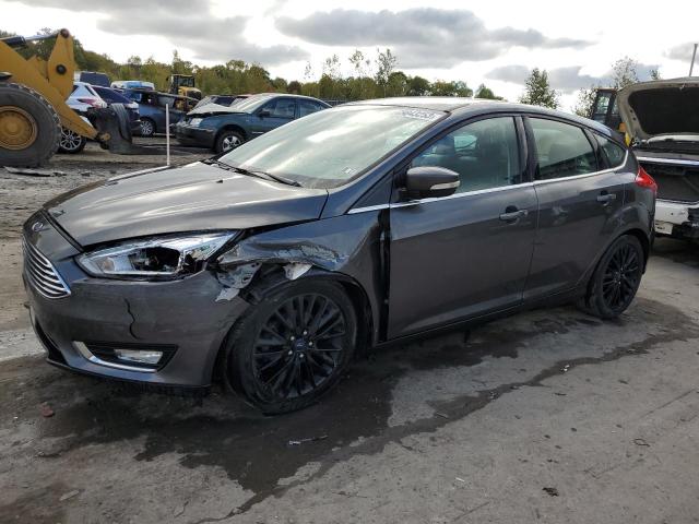 1FADP3N28GL219098 - 2016 FORD FOCUS TITANIUM GRAY photo 1