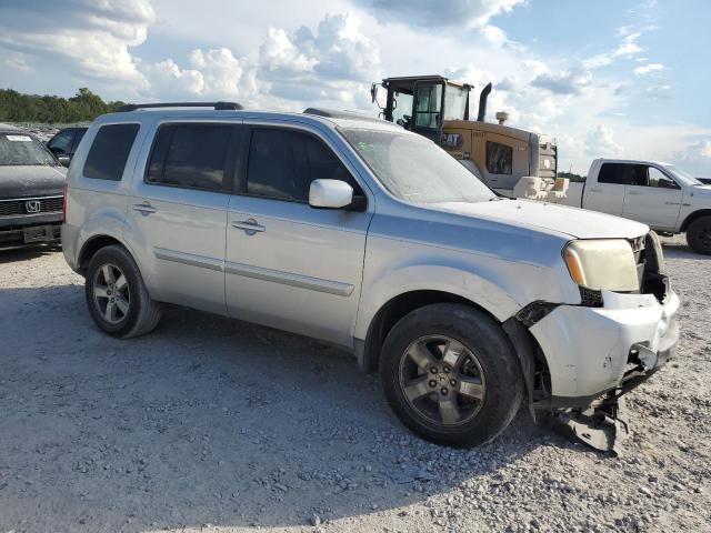5FNYF48629B013512 - 2009 HONDA PILOT EXL Сріблястий фото 4
