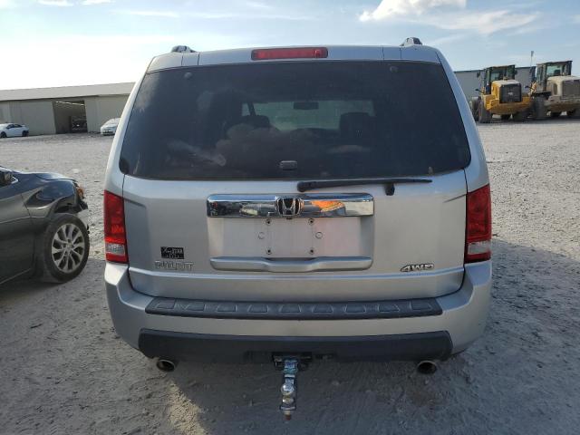 5FNYF48629B013512 - 2009 HONDA PILOT EXL Сріблястий фото 6
