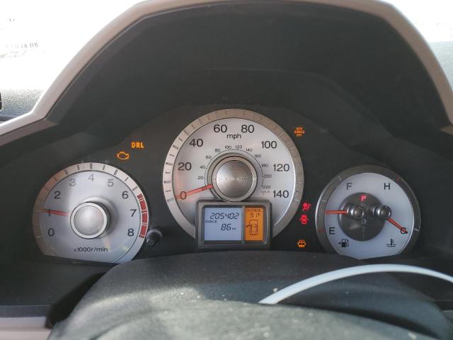 5FNYF48629B013512 - 2009 HONDA PILOT EXL Сріблястий фото 9