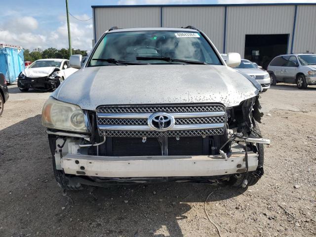 JTEDW21A160014092 - 2006 TOYOTA HIGHLANDER HYBRID SILVER photo 5