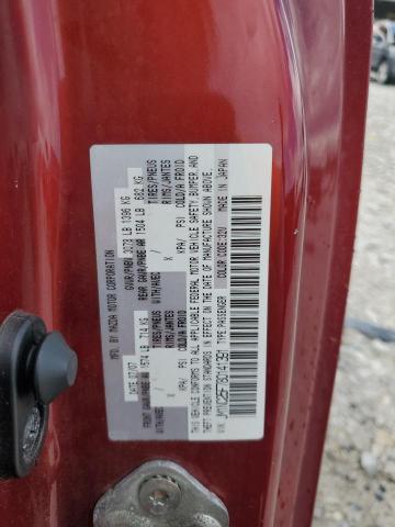 JM1NC25F780141391 - 2008 MAZDA MX-5 MIATA 勃艮第红 照片 12