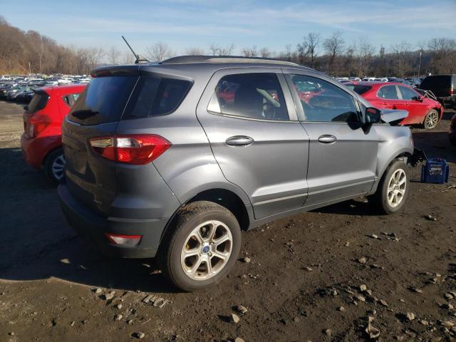MAJ6S3GL7KC298205 - 2019 FORD ECOSPORT SE Gris foto 3