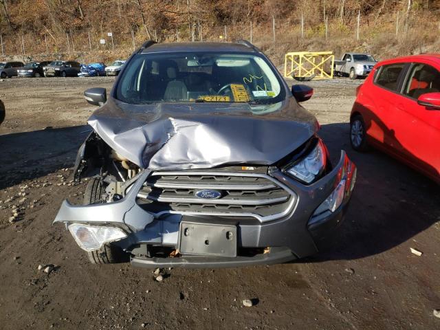 MAJ6S3GL7KC298205 - 2019 FORD ECOSPORT SE Gris foto 5