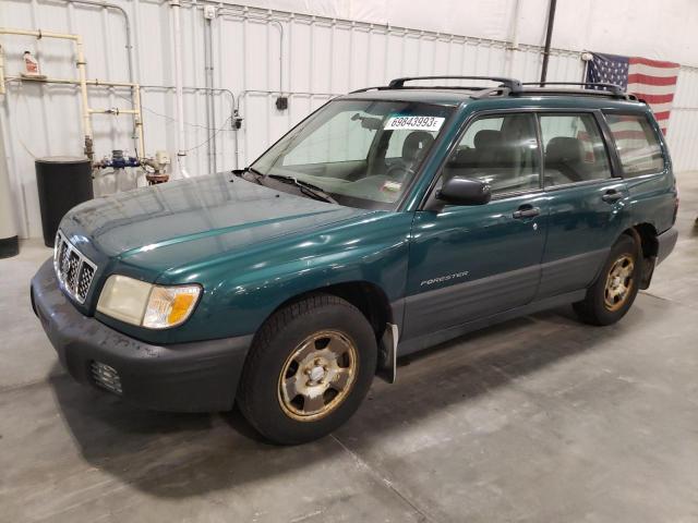 JF1SF63581G736068 - 2001 SUBARU FORESTER L GREEN photo 1