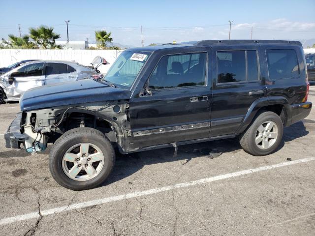 1J8HH48K46C232528 - 2006 JEEP COMMANDER BLACK photo 1