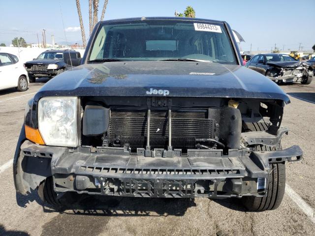 1J8HH48K46C232528 - 2006 JEEP COMMANDER BLACK photo 5