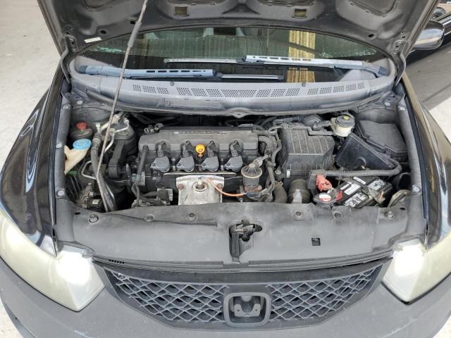2HGFG128X9H512731 - 2009 HONDA CIVIC EX BLACK photo 11