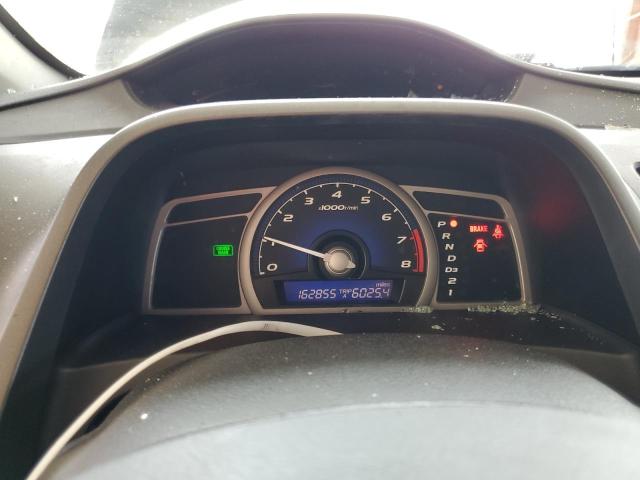 2HGFG128X9H512731 - 2009 HONDA CIVIC EX BLACK photo 9