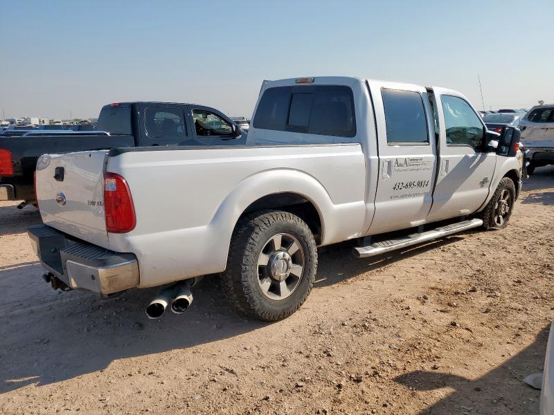 1FT7W2AT4BEB04076 - 2011 FORD F250 SUPER DUTY WHITE photo 3