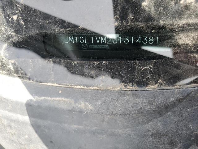 JM1GL1VM2J1314381 - 2018 MAZDA 6 TOURING Czarny zdjęcie 12