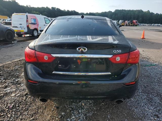 JN1BV7AP3EM691350 - 2014 INFINITI Q50 BASE BLACK photo 6