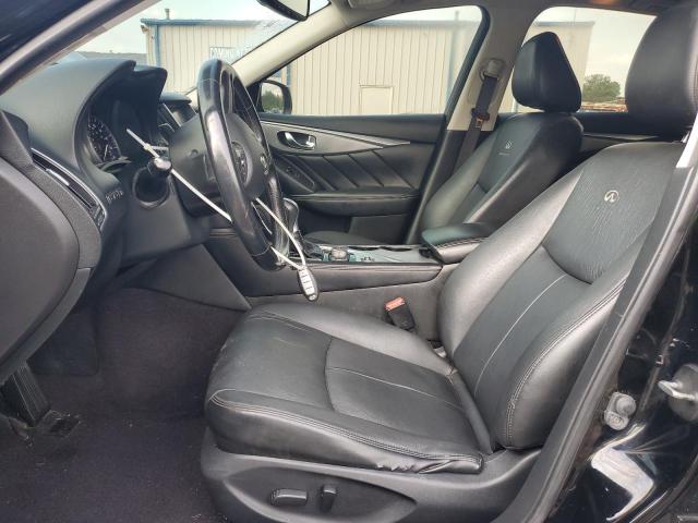 JN1BV7AP3EM691350 - 2014 INFINITI Q50 BASE BLACK photo 7