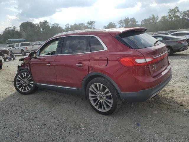 2LMPJ6LR2GBL60968 - 2016 LINCOLN MKX RESERVE Bordo fotoğraf 2