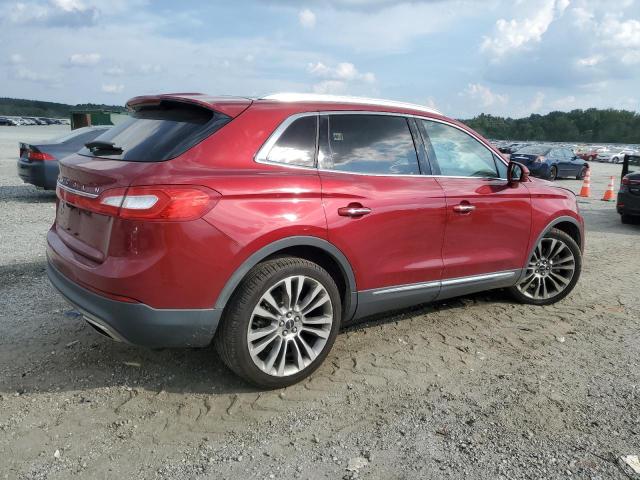 2LMPJ6LR2GBL60968 - 2016 LINCOLN MKX RESERVE Bordo fotoğraf 3