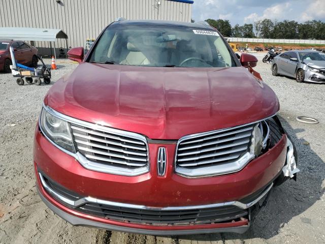 2LMPJ6LR2GBL60968 - 2016 LINCOLN MKX RESERVE Bordo fotoğraf 5