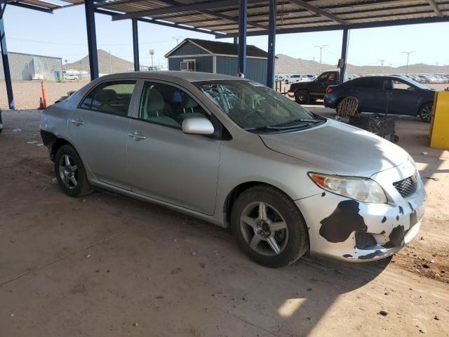 JTDBU4EE5AJ077919 - 2010 TOYOTA COROLLA BASE Srebrny zdjęcie 4