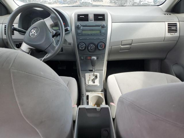 JTDBU4EE5AJ077919 - 2010 TOYOTA COROLLA BASE Srebrny zdjęcie 8