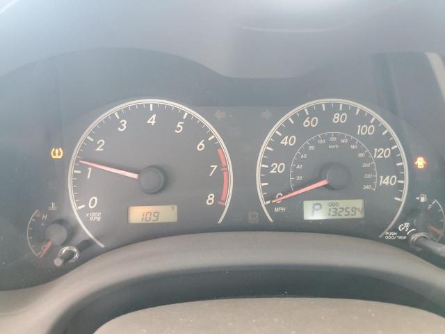 JTDBU4EE5AJ077919 - 2010 TOYOTA COROLLA BASE Srebrny zdjęcie 9