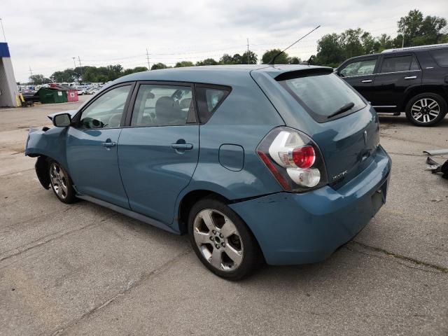 5Y2SP67059Z431259 - 2009 PONTIAC VIBE TEAL photo 2
