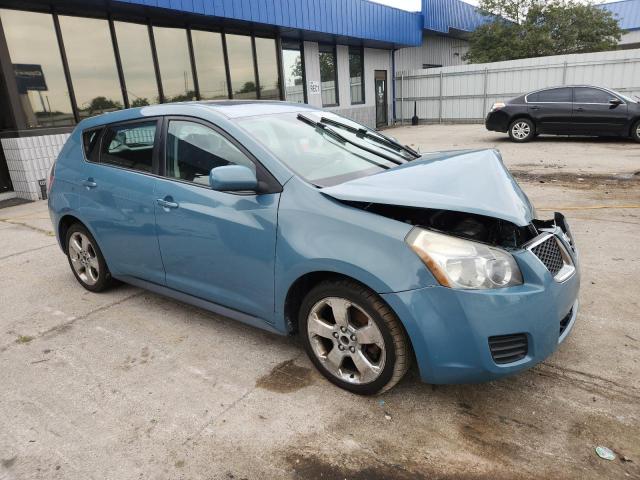 5Y2SP67059Z431259 - 2009 PONTIAC VIBE TEAL photo 4