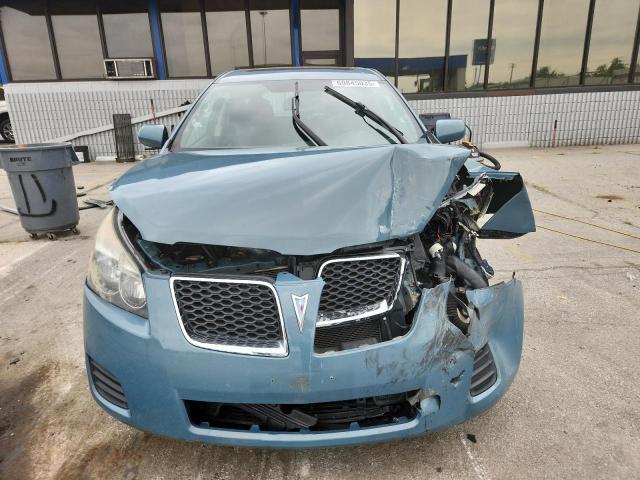 5Y2SP67059Z431259 - 2009 PONTIAC VIBE TEAL photo 5