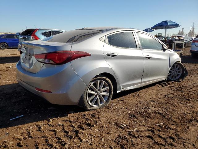 5NPDH4AE8GH661400 - 2016 HYUNDAI ELANTRA SE SILVER photo 3