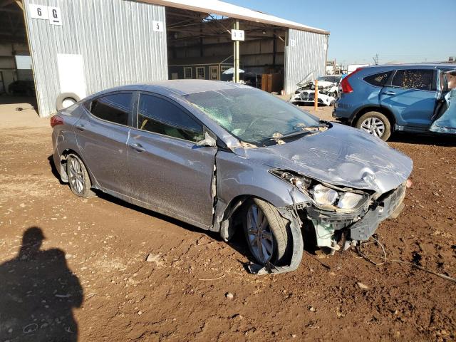 5NPDH4AE8GH661400 - 2016 HYUNDAI ELANTRA SE SILVER photo 4