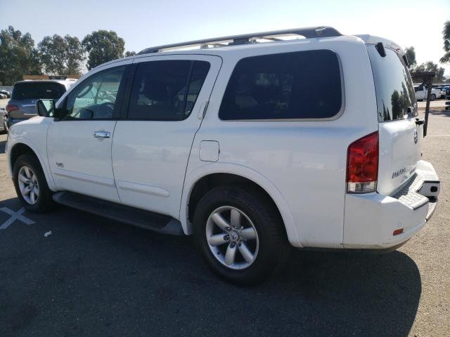 5N1AA08D08N602495 - 2008 NISSAN ARMADA SE WHITE photo 2