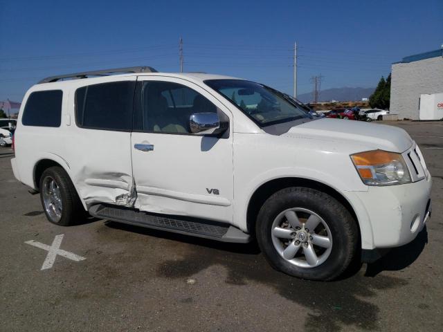 5N1AA08D08N602495 - 2008 NISSAN ARMADA SE WHITE photo 4