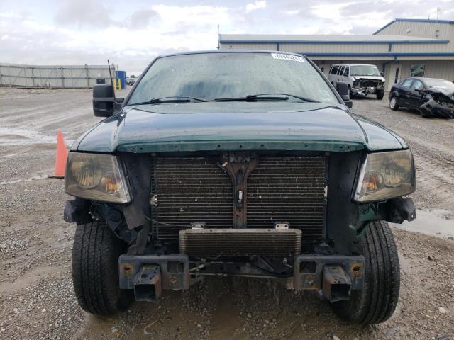 1FTPW14V88FA24810 - 2008 FORD F150 SUPERCREW GREEN photo 5