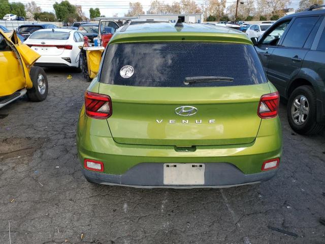 KMHRB8A31LU024650 - 2020 HYUNDAI VENUE SE GREEN photo 6