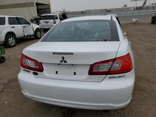 4A32B2FF2CE006171 - 2012 MITSUBISHI GALANT FE WHITE photo 6