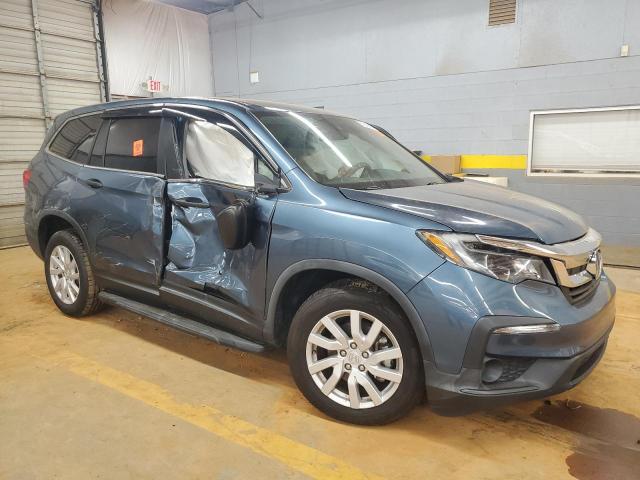 5FNYF6H19KB099522 - 2019 HONDA PILOT LX ლურჯი ფოტო 4