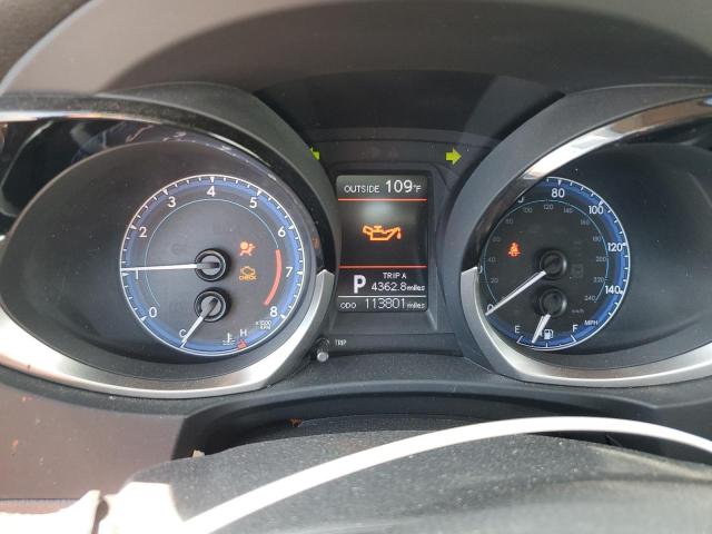 2T1BURHE4EC084113 - 2014 TOYOTA COROLLA L CHARCOAL photo 9