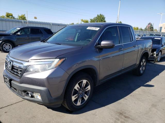 5FPYK3F68JB002115 - 2018 HONDA RIDGELINE RTL GRAY photo 1