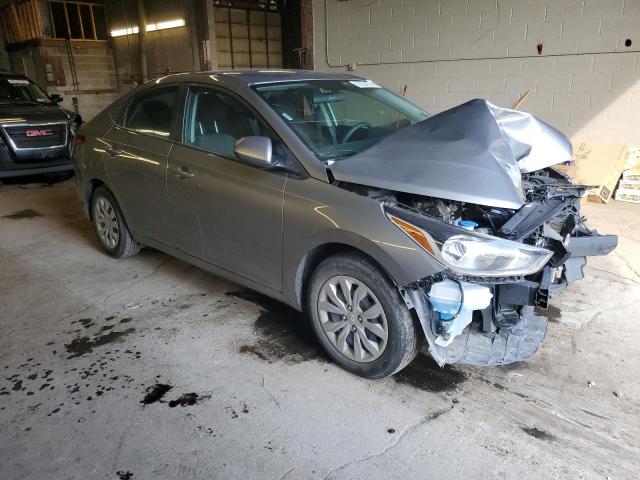 3KPC24A61ME149502 - 2021 HYUNDAI ACCENT SE GRAY photo 4