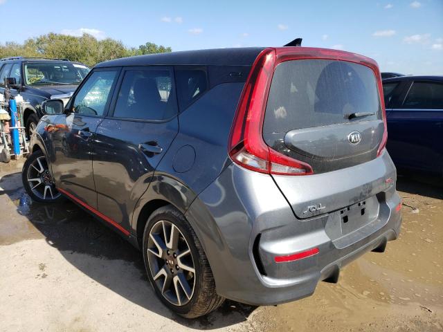 KNDJ63AU4M7737771 - 2021 KIA SOUL GT LI GRAY photo 2