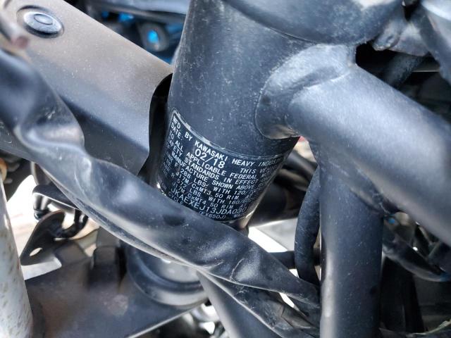 JKAEXEJ13JDA03018 - 2018 KAWASAKI EX650 J ლურჯი ფოტო 10