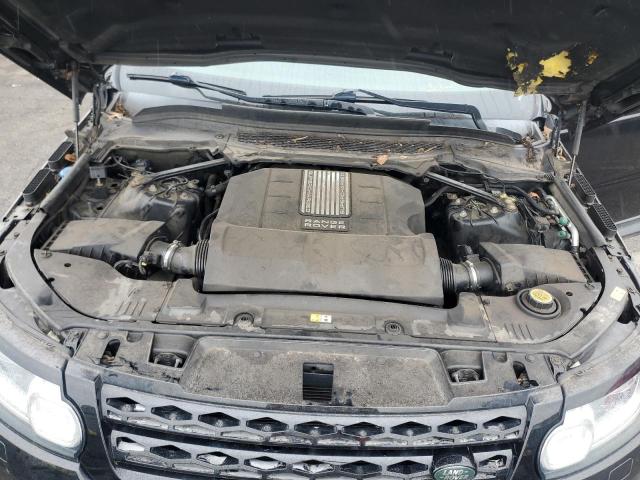 SALWR2WF0EA500516 - 2014 LAND ROVER RANGE ROVE HSE BLACK photo 11