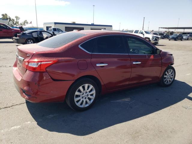 3N1AB7AP6HL685559 - 2017 NISSAN SENTRA S RED photo 3