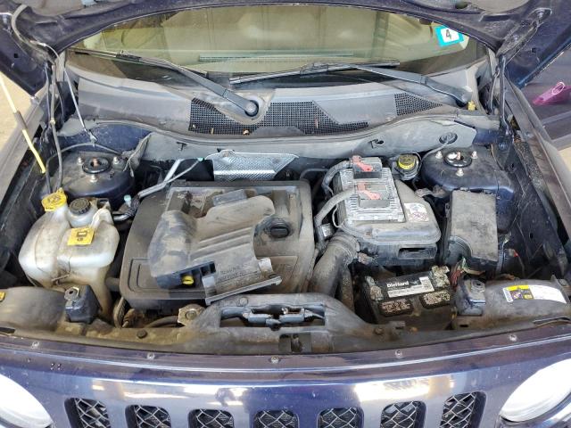 1C4NJRBB4ED600073 - 2014 JEEP PATRIOT SPORT BLUE photo 12