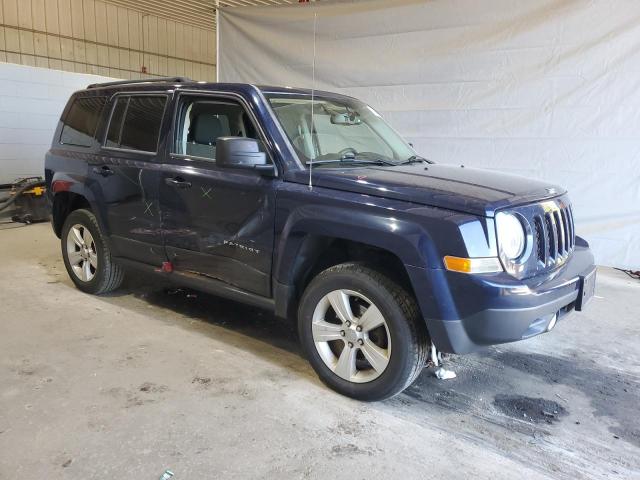 1C4NJRBB4ED600073 - 2014 JEEP PATRIOT SPORT BLUE photo 4
