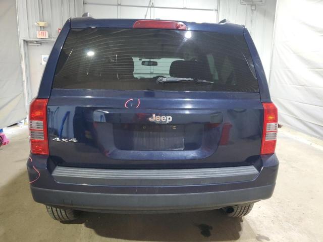 1C4NJRBB4ED600073 - 2014 JEEP PATRIOT SPORT BLUE photo 6