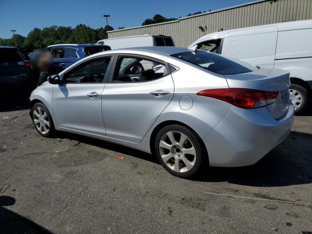 KMHDH4AE8DU594973 - 2013 HYUNDAI ELANTRA GLS SILVER photo 2