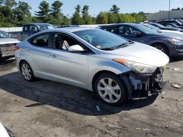 KMHDH4AE8DU594973 - 2013 HYUNDAI ELANTRA GLS SILVER photo 4