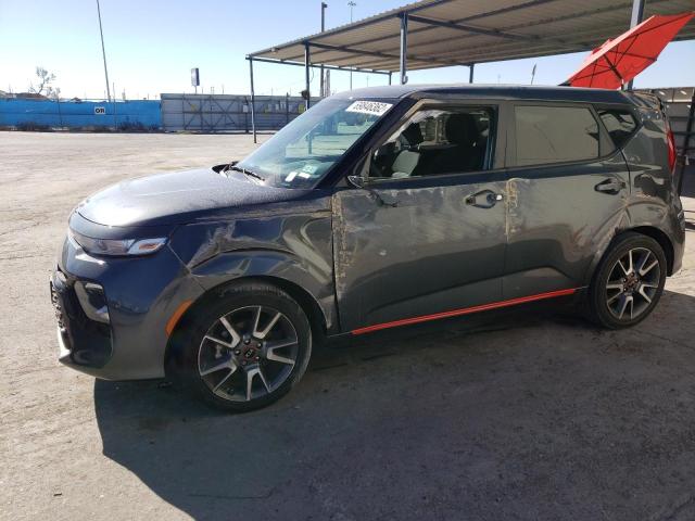 KNDJ63AU5M7763716 - 2021 KIA SOUL GT LINE GRAY photo 1